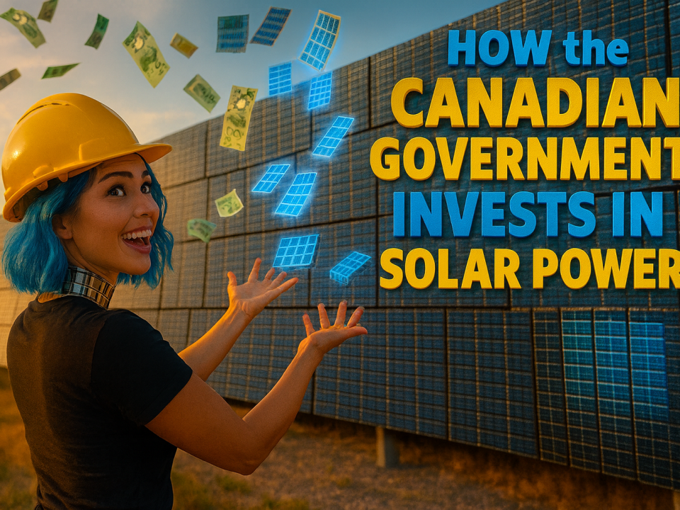 How the Canadian-Government Invests-In Solar Power