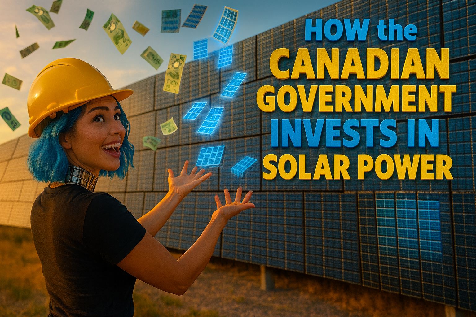 How the Canadian-Government Invests-In Solar Power