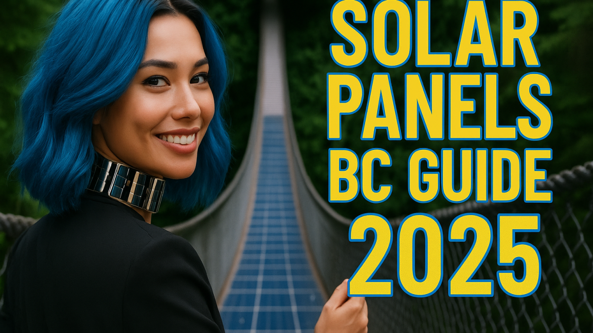 Solar Panels BC British Columbia Cost Installation Guide 2025