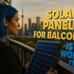 Solar Panels For Balconies In Canada Is it worth it