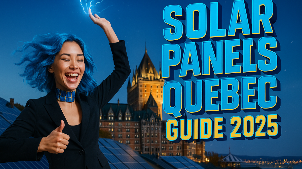 Solar Panels Quebec Cost Guide 2025 +Calculator