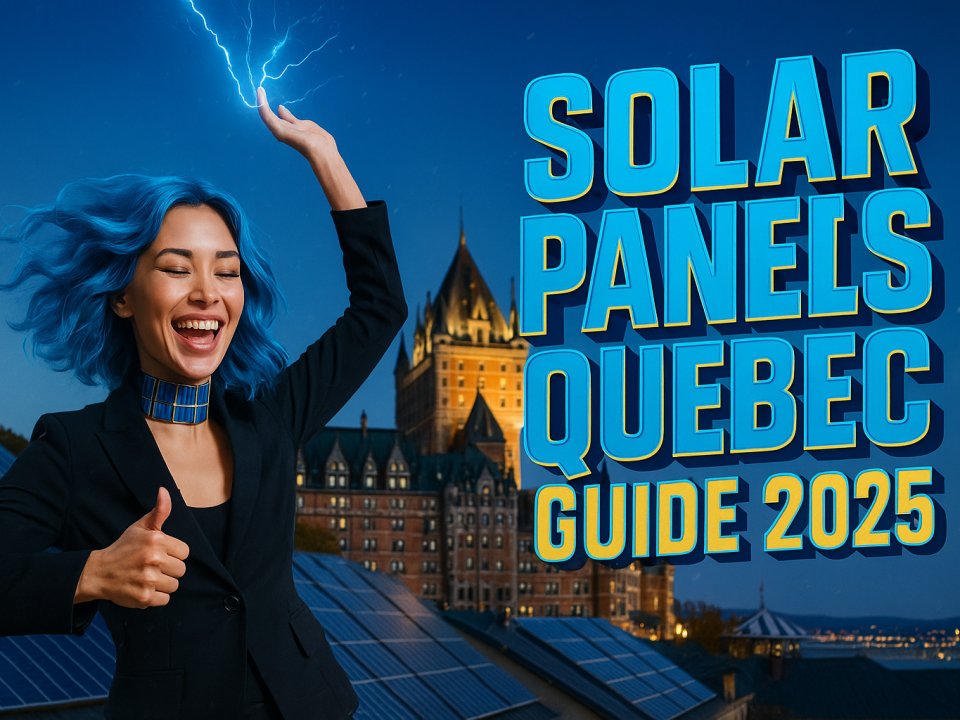 Solar Panels Quebec Cost Guide 2025 +Calculator