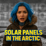 solar panels in the arctic