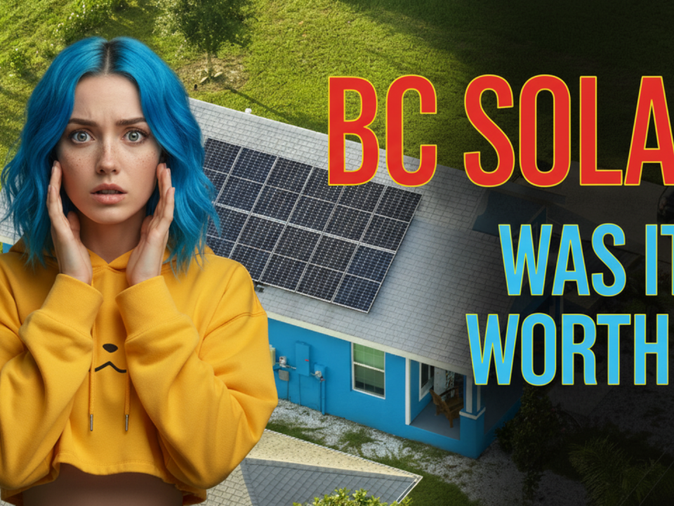 Are Solar Panels Worth It In BC After Greener Homes Loan Is Gone