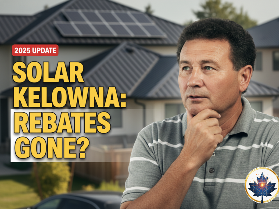 Solar Panel Installation In Kelowna BC Cost and Rebates Explained