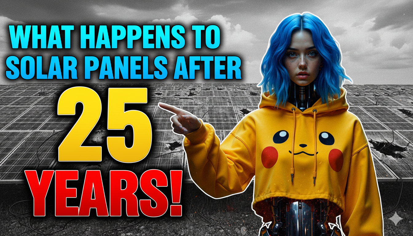 What Happens to Solar Panels After 25