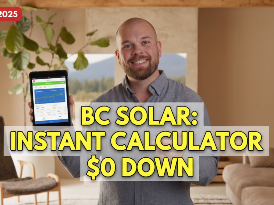 cost of solar panels bc calculator