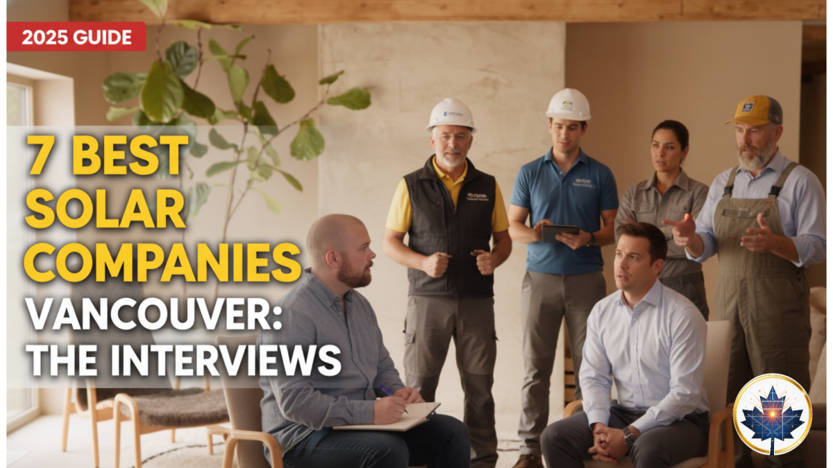 Best Solar Companies In Vancouver To Install Solar Panels