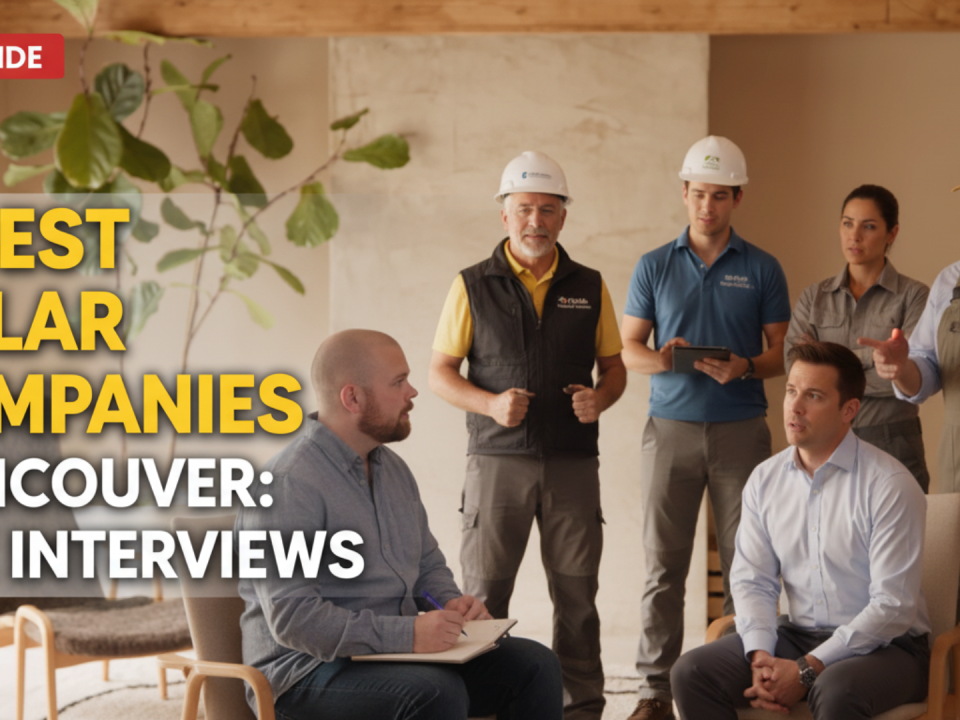 Best Solar Companies In Vancouver To Install Solar Panels