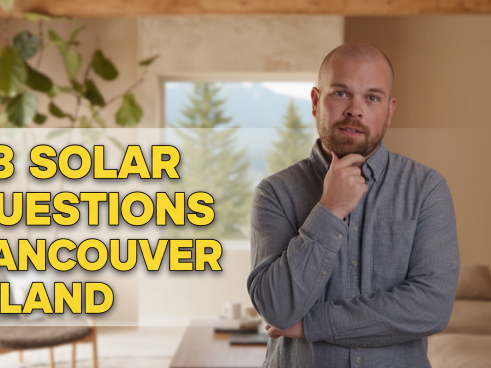 solar energy questions vancouver island.
