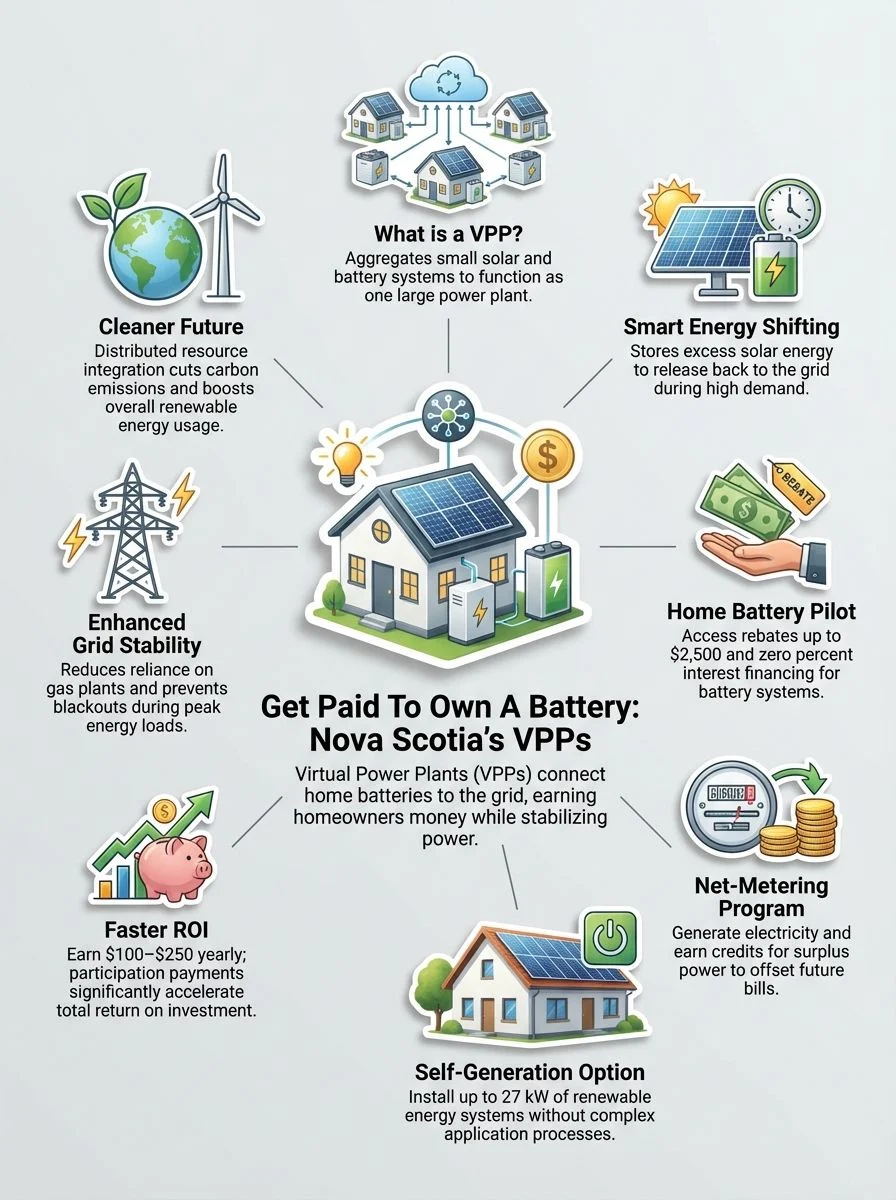 Get Paid To Own A Battery: How VPPs Are Changing Solar Payback In Nova Scotia And Beyond