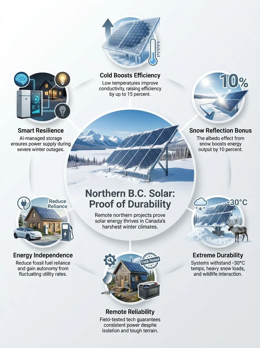 North B.C. Solar Proves Solar Durability: What Remote Power Can Teach Canadian Homeowners
