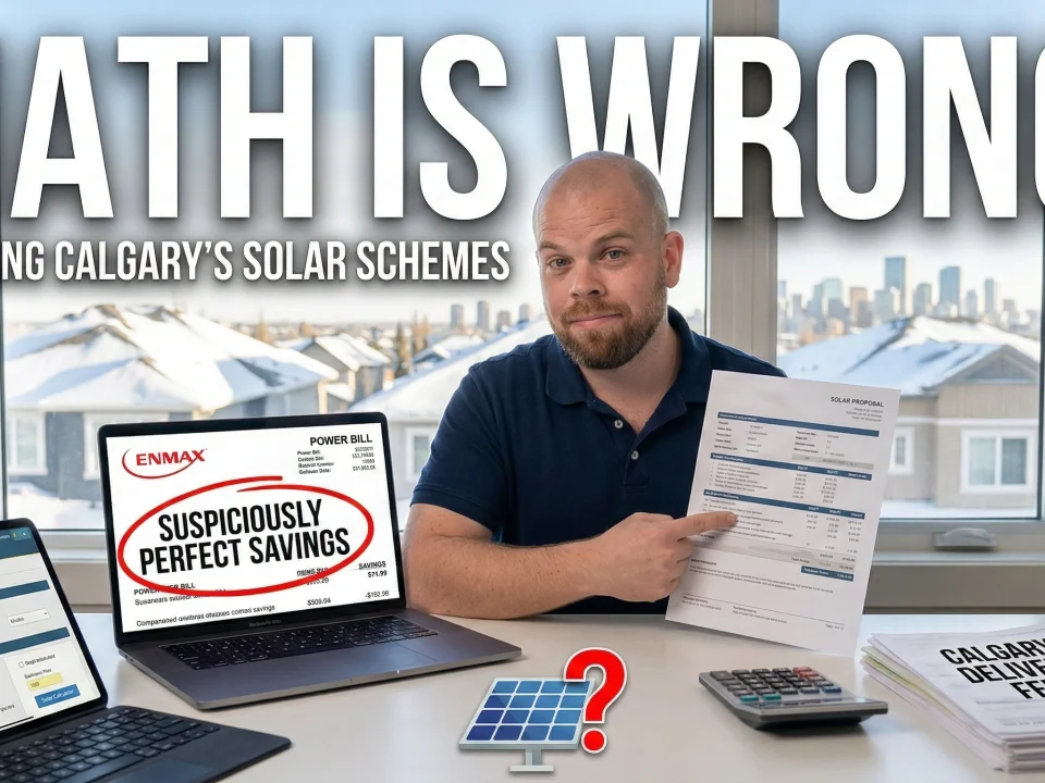 Calgary Solar Panels ROI The Fees & Export Calculator People Keep Missing