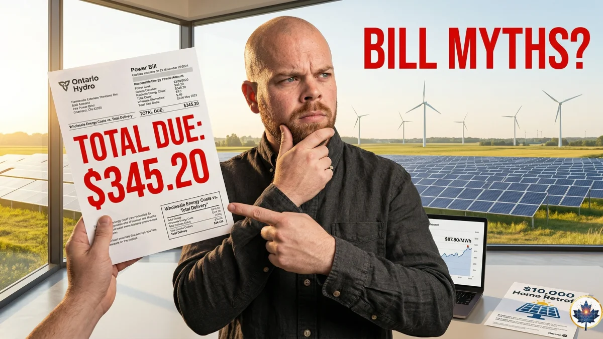 Ontario solar cheaper bill featured image for hydro bill article