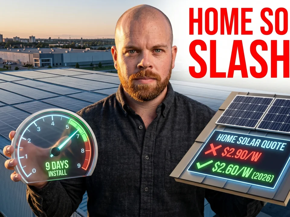 price for solar panels slashed and speed improved