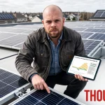 solar panels on high school