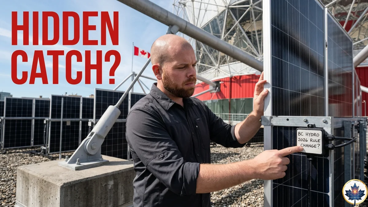 solar panels vertical panels bc